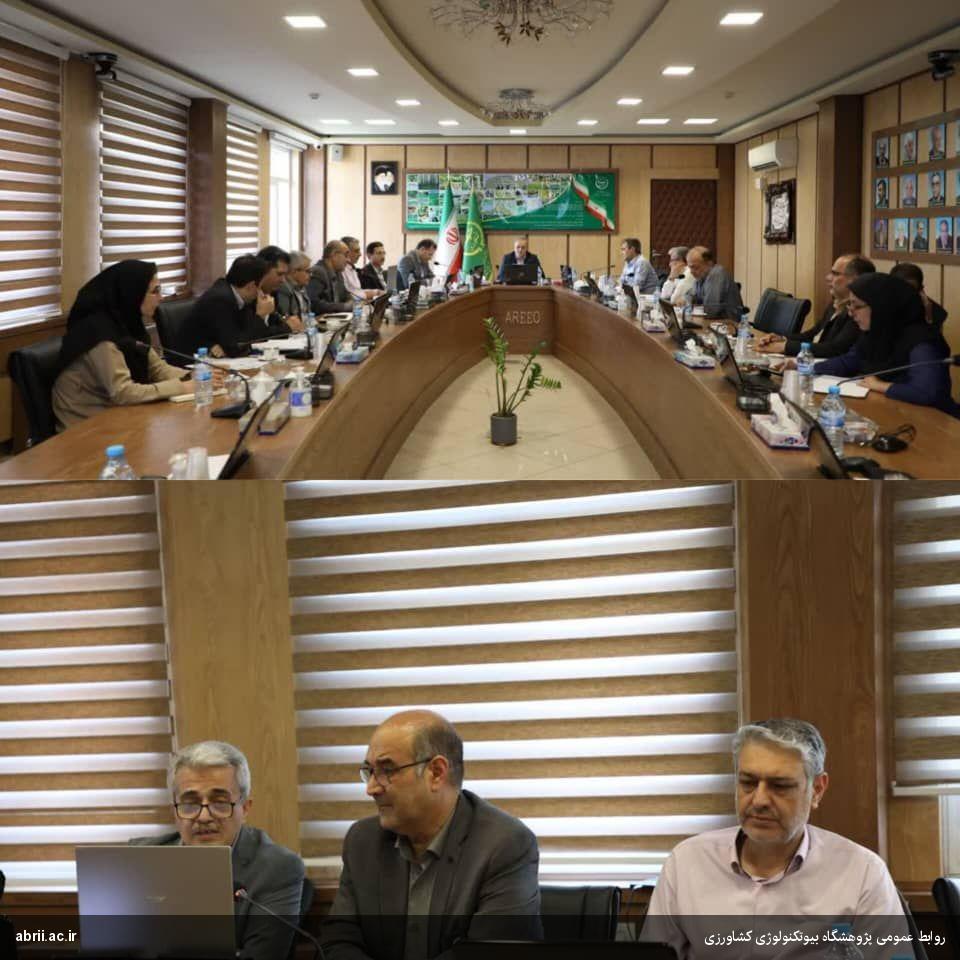 گزارش تصویری ارزیابی عملکرد و برنامه‌ریزی آینده پژوهشگاه بیوتکنولوژی کشاورزی-img