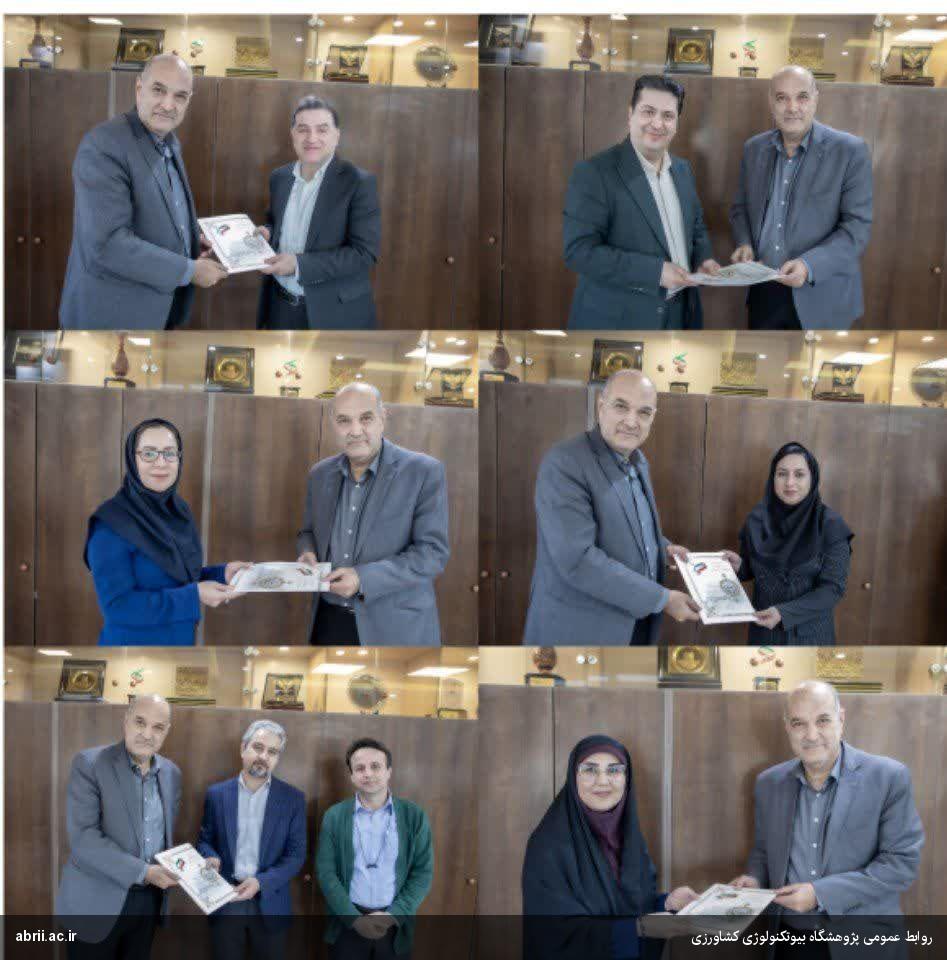انتصابات جدید در پژوهشگاه بیوتکنولوژی کشاورزی-img